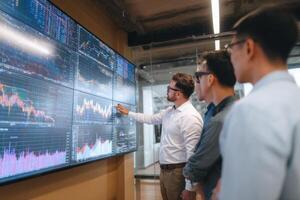 Analyzing Market Data The Intersection of Technology People and Financial Insight Today photo