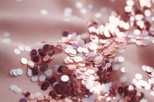 Rose Gold Shimmer and Shine A Mesmerizing Symphony of Delicate Elegance photo