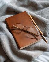 Comfortable Still Life Arrangement A Composition of Personal Objects and Creativity photo
