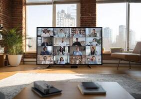 Remote Meetings are the New Normal Digital Collaboration for Remote Workers Benefits photo