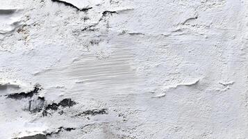 Grungy white paint texture creating an abstract surface on an old building exterior wall design photo