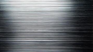 Striking minimalist silver background showcasing parallel horizontal lines creating a textured metallic effect photo