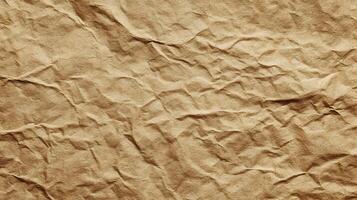 Rustic charm unfolded revealing organic patterns and textures of an old paper revealing its unique character photo