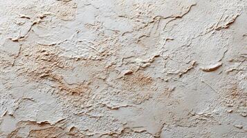Textured plaster surface creating a natural and organic pattern with subtle color variations and depth photo