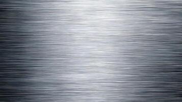 Seamless horizontally brushed metal texture background with industrial feel great for backdrop use photo