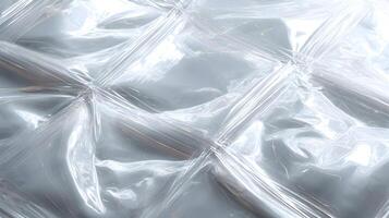 Abstract shiny surface with a pattern of interwoven elements conveying a futuristic and clean feeling photo