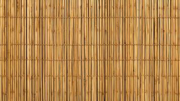 Natural bamboo screen texture forms a warm and earthy background creating a rustic visual appeal and design element photo