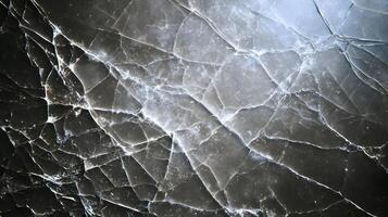 Elegant abstract design presenting a cracked glass texture with a shimmering light effect and modern style photo