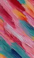 Abstract brushstrokes create a vibrant and textured background that evokes feelings of energy and creativity in viewers photo