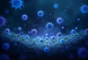 Pathogenic Glow on Scientific Field photo