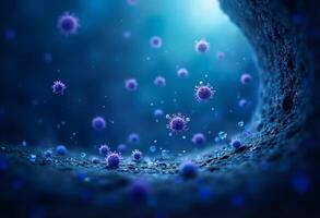 Spiral Cell Structure in Science Theme photo
