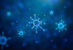 Sci-Fi Inspired Virus Cells Background photo