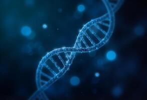 Glowing Genome Model Scene photo