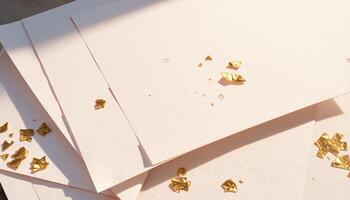 Torn Notes and Subtle Speckles photo