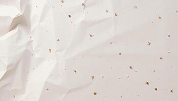 Minimal Specks on Wrinkled Sheet photo