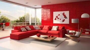 room puzzle red photo
