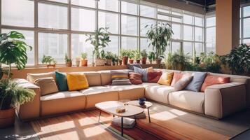 corner office couch photo