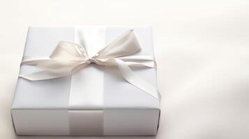 pristine white wrapping paper photo