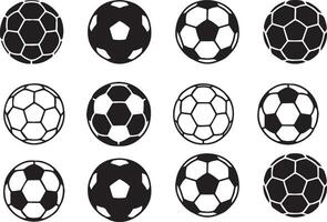 balls in various shapes and sizes vector