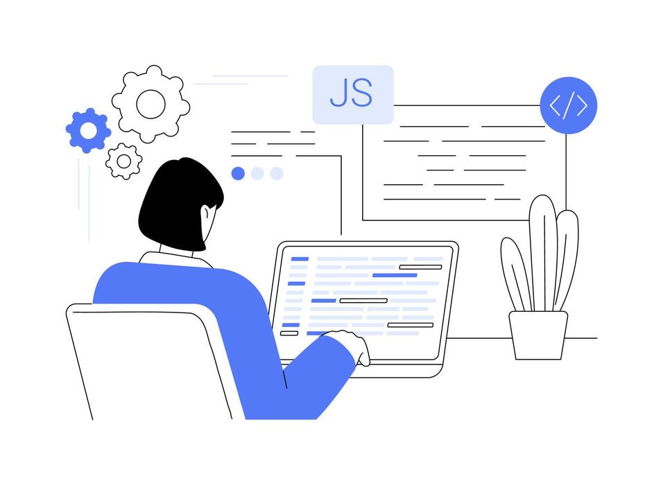 Javascript Developer Vector Art, Icons, and Graphics for Free Download