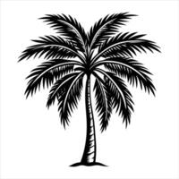 Green Palm Tree vector