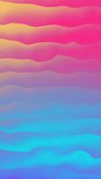 Red and blue abstract gradient with wavy lines. Colorful twirl suitable for backgrounds, posters, digital art, and design projects. video