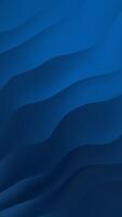 Dark blue twirl forms abstract wavy background. Ideal for designs needing dynamic and modern elements, such as banners or website backgrounds. video