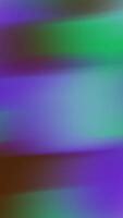 Green blue and purple blurry abstract background with horizontal stripes. Suitable for web design, social media graphics, and digital art projects. video