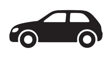 suv style silhouette side view car icon. Perfect for graphic and web. vector