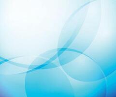 Elegant blue abstract background with smooth curves and gradient for modern design vector