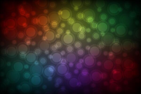 Colorful abstract background. Color gradient bokeh effect. illustration