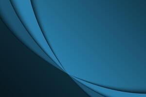 Blue abstract background with dark curves. illustration with blank space for your text. Business template vector