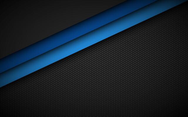 Black and blue modern material design with polygonal texture. Corporate template with overlapped layers for your business. abstract widescreen background