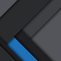 Black and blue modern material design. abstract background vector