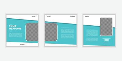 Carousel posts banner for social media posts carousel, business marketing social media posts bundle, ads posts pack, grid banner, influencer blog posts template vector