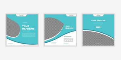 Carousel posts banner for social media posts carousel, business marketing social media post bundle, ads posts pack, grid banner, influencer blog posts design, motivational text quotes template vector