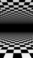 3D Checkerboard Seamless Loop animation background video