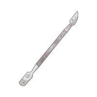Stainless Steel Cuticle Pusher vector
