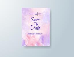 Elegant invitation suite with subtle gradients vector