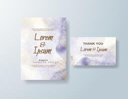 Tropical invitation template with subtle gradients vector