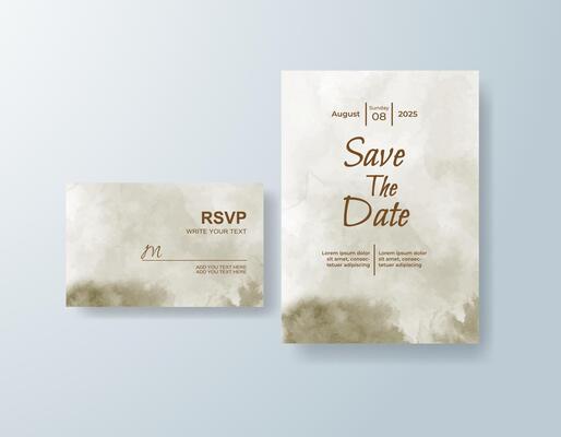 Gold-Accented printable invitation with canvas texture
