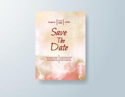 Boho printable invitation with subtle gradients vector