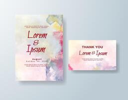 Romantic digital invite with subtle gradients vector