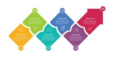infographic label design with circle infographic template design and 4-5-6 options or steps. Can be used for process diagram, presentations, workflow layout, banner, flow chart, info graph. vector