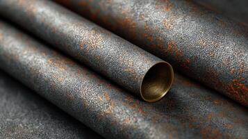 Textured titanium surface showcasing subtle orange peel pattern with metallic sheen in a close up view photo