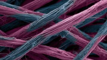Discovering the intricate texture of carbon fiber strands with epoxy blend in a detailed close up view photo