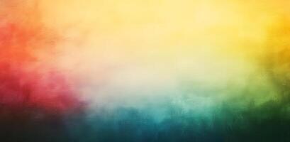Abstract background showing a beautiful watercolor gradient blending from red, yellow and blue photo