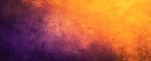 Abstract texture features a vibrant orange and purple color gradient on a rough surface photo