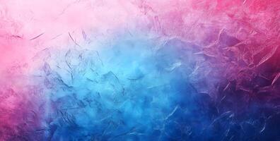 Abstract textured backdrop displays gradient colors with pink, blue, and purple hues, creating a unique look photo