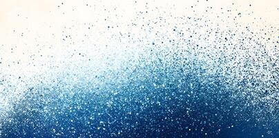 An abstract gradient background features light blue and white pointillism, creating depth and texture photo